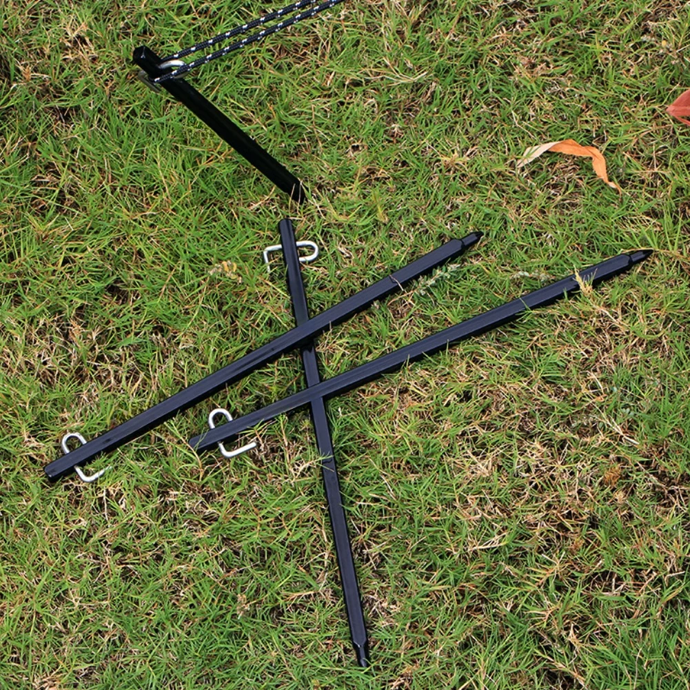 Lightweight Ground Anchors Aluminum Tent Pegs For Windy Camping Trips Aircraft-grade Aluminum Alloy Extended Anchoring Depth