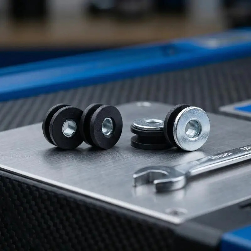 

Motorcycle Fairing Rubber Grommets Bolt Kit Pressure Relief Cushion Shock Absorber Pad