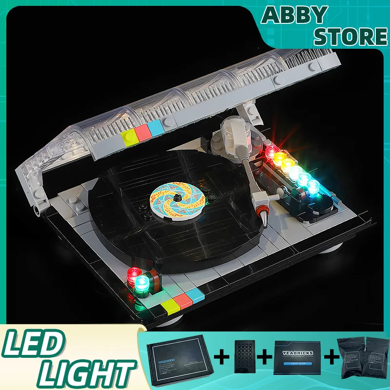 

DIY LED Light Kit For LEGO 40699 Retro Record Player (Only LED Light,Without Blocks Model)