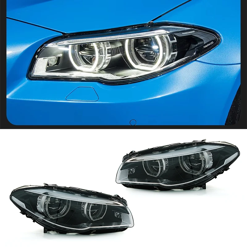 For 5 Series F10/18 LED Assembly Upgrade Suitable Complete Headlights with New 6000K Color Temperature