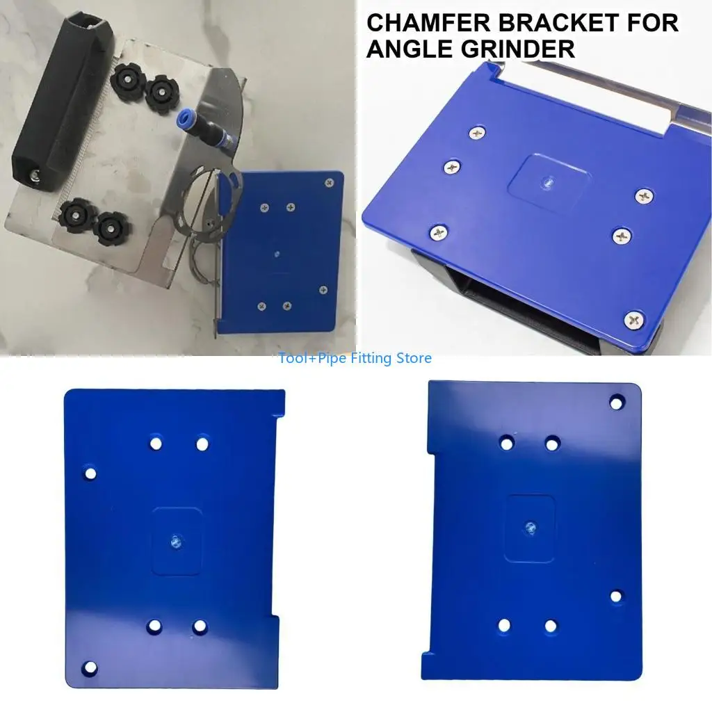 F92B Angles Grinders Stand For Tile Cutting 45 Degree Chamfer Machine Holder Plate