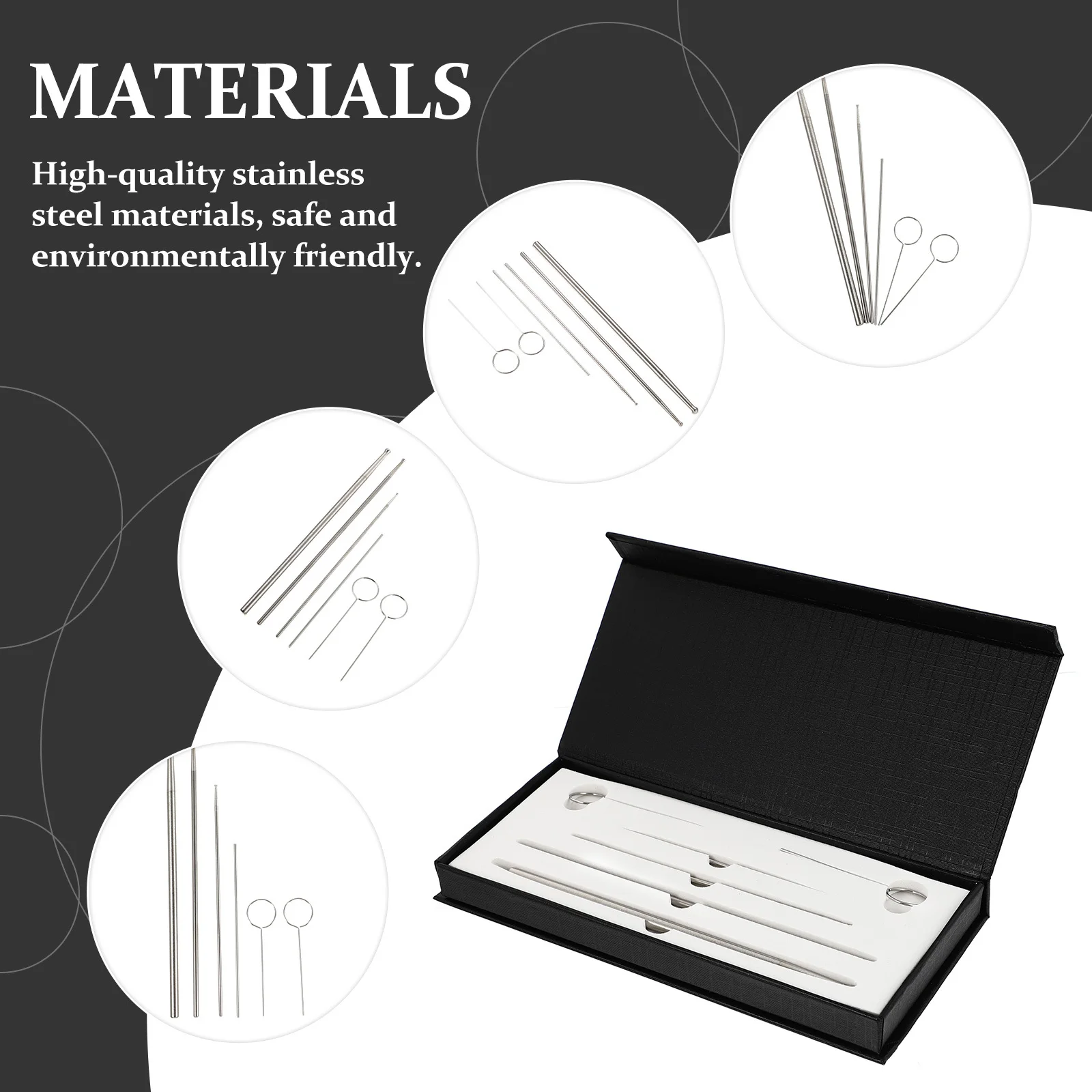 

1Set Snake Sexing Kit High Quality Stainless Steel Safe Environmentally Friendly Simple Operation Smooth Round Head