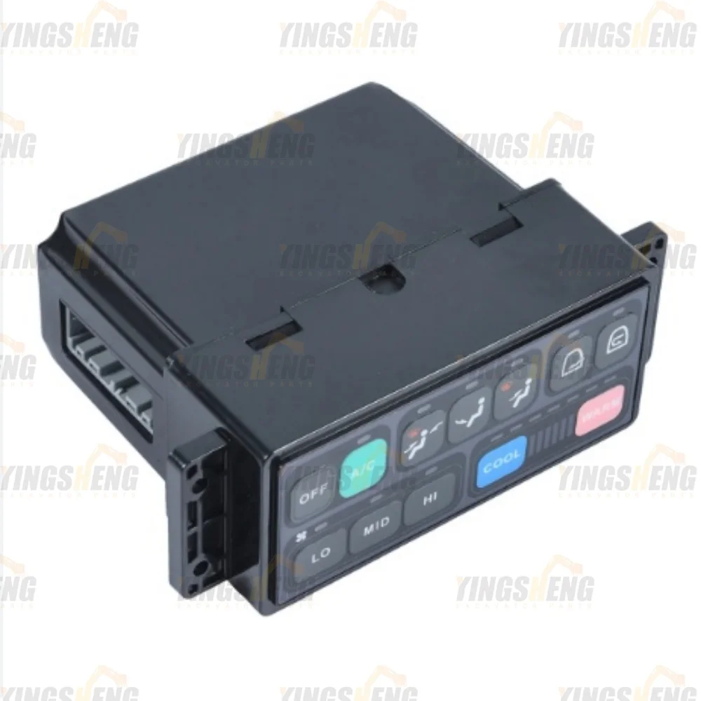 أجزاء الحفارة Doosan Daewoo DH150W، DH220، DH225، DH300، DH420، DH500-7-8 لوحة تحكم تكييف الهواء 543-00049، 2543-9031A