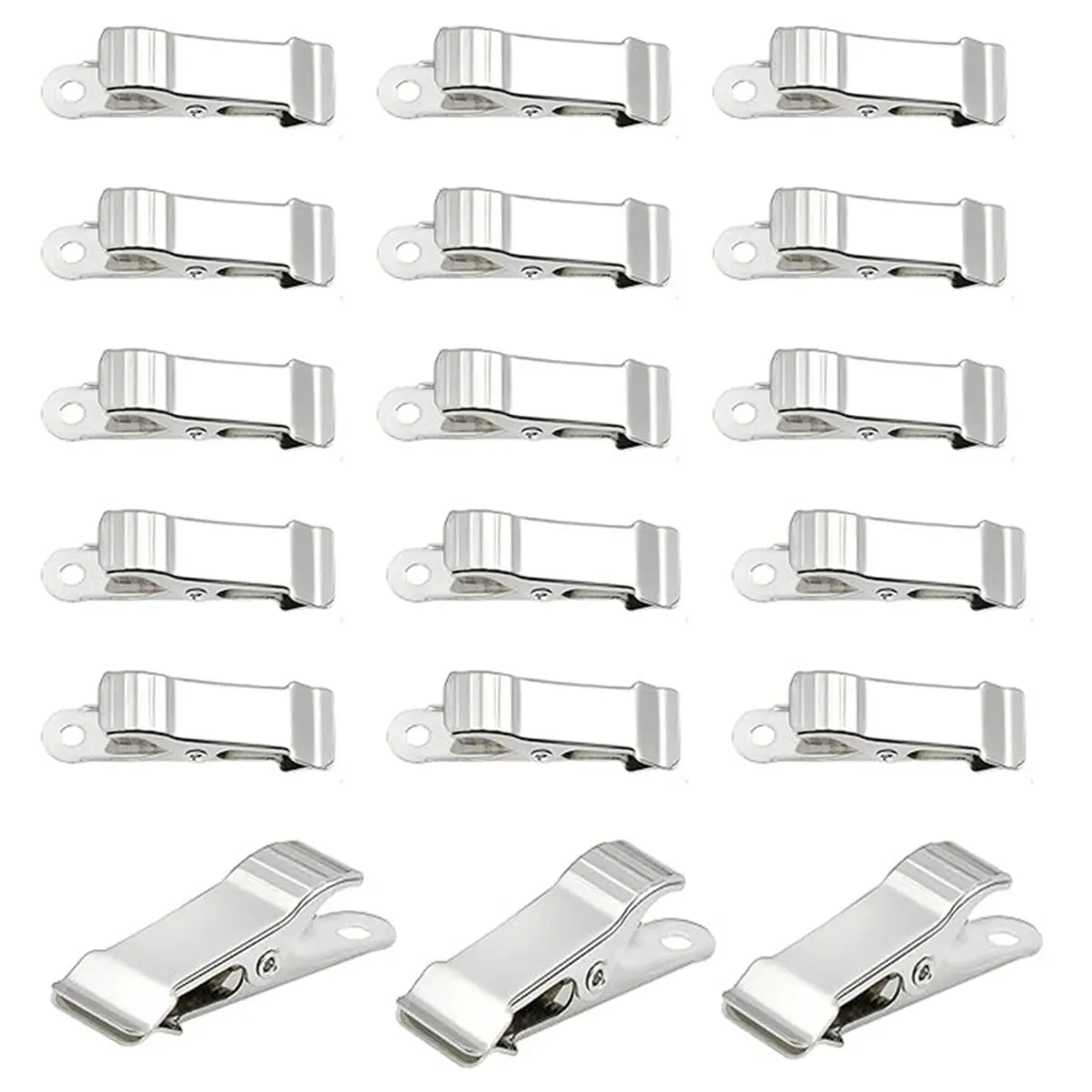 Metal Clips 20 Pack, Mini Clamp Clips for Crafts & Baking Compact, , and Versatile