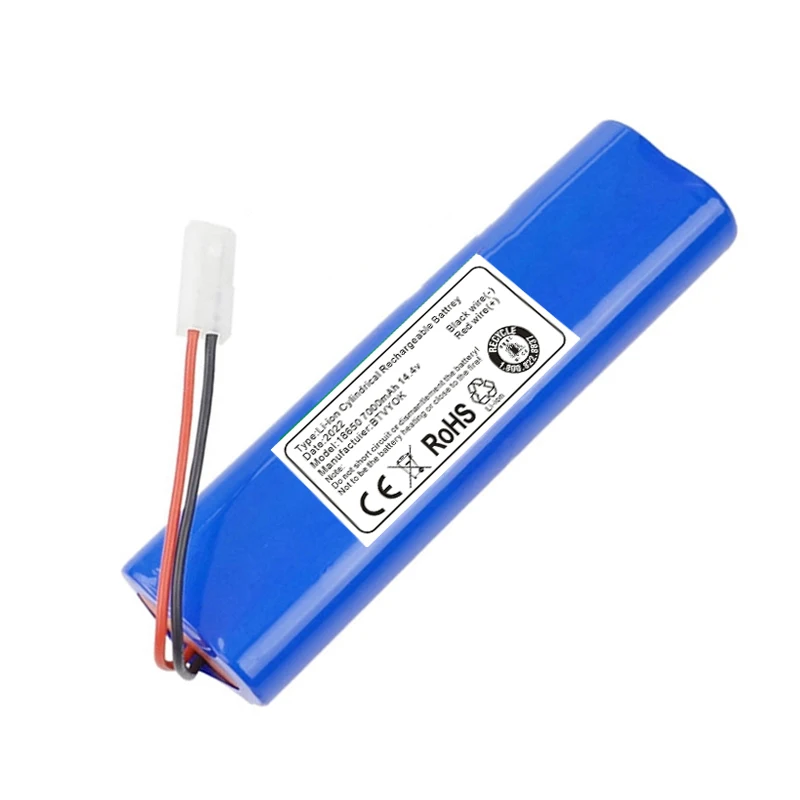 New 14.4V Battery Pack for Qihoo 360 S6 Robotic Vacuum Cleaner Spare Parts Accessories Replacement Batteries