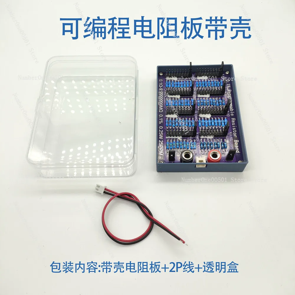 

Программируемый резисторный блок с точностью 0,1% (25 PPM), диапазон 0,1 Ом - 9,9999999 МОм, для калибровки мультиметров и электронных измерений