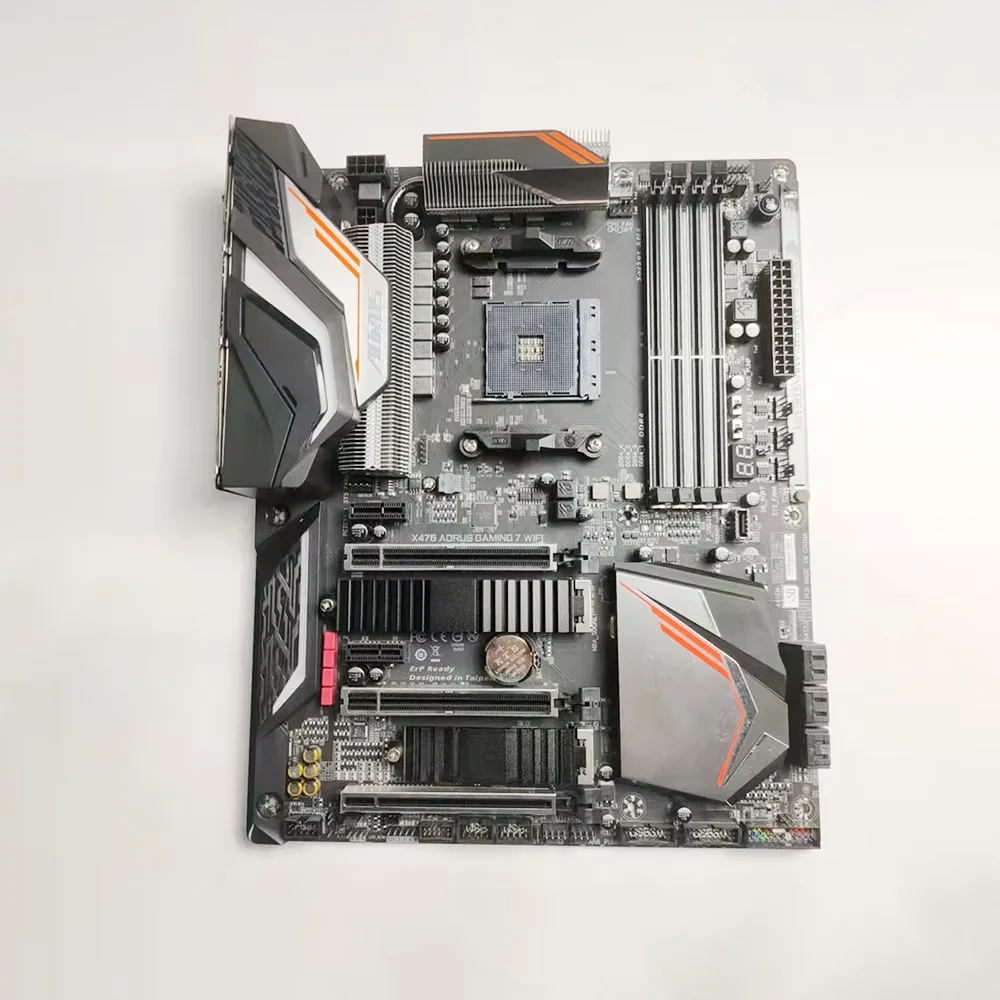 Socket AM4 64GB DDR4 PCI-E 3.0 ATX Desktop Motherboard GA X470 AORUS GAMING 7 WIFI view 5