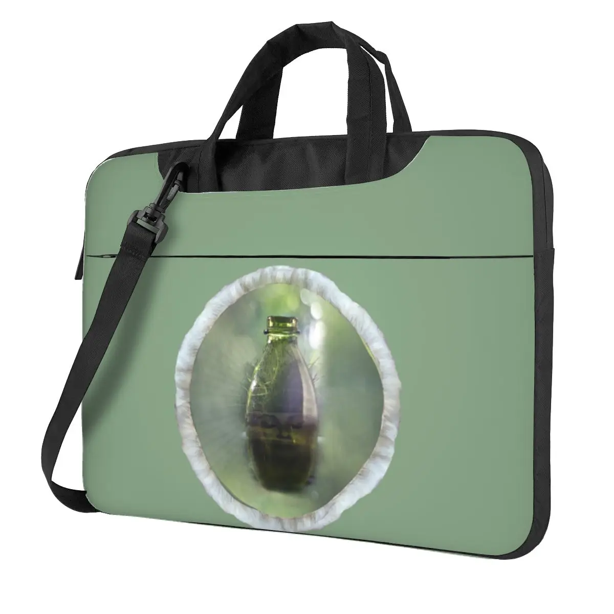 

Shamanic I Am The Universe Crossbody Laptop Bag Case Computer Bag Resistant Protective Notebook Pouch for Macbook Pro Lenovo