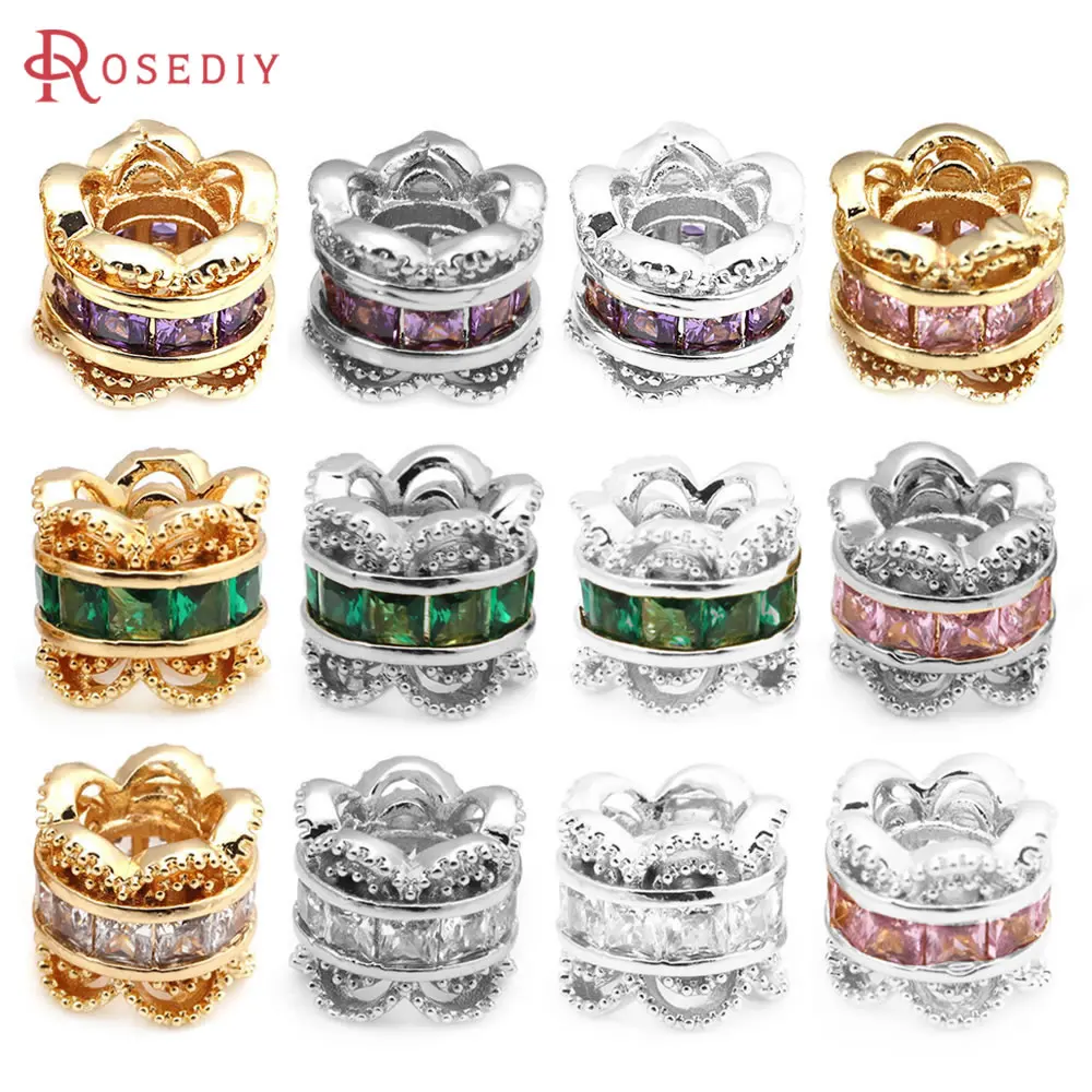 18K Gold Color Bras… - image