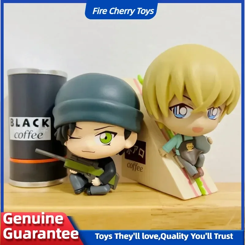 오리지널 명탐정 코난 미니 탐정 시리즈 블라인드 박스 코난 에도가와 히데이치 아카이 Descend Zero 모델 서프라이즈 박스 선물 장난감