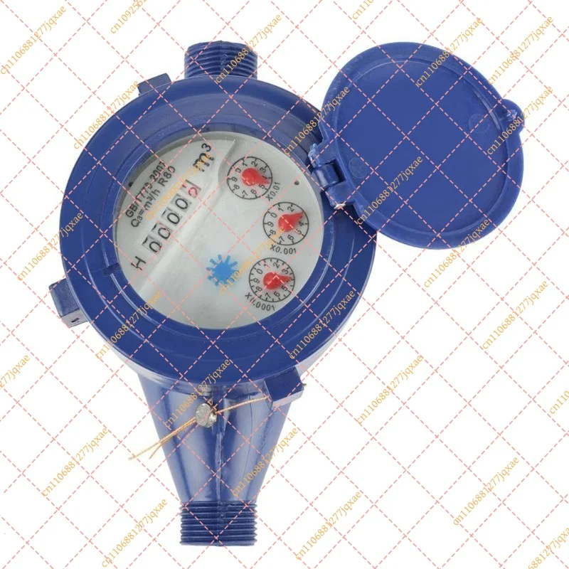 G5AB Water Meter Water Flow Meter 15mm 1/2 inch Cold Water Meter Compatible with Garden & Home use Wet Table Measuring Tool