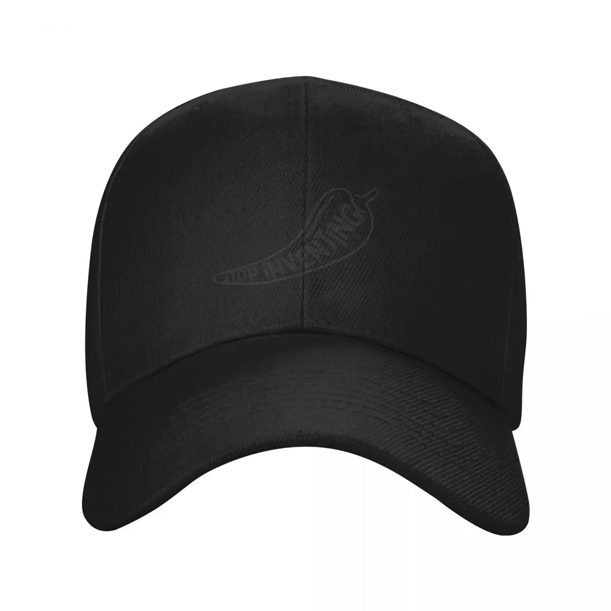 Stop Inventing - Black Logo Baseball Cap birthday Golf Hat Man tea Hat Girl Men's