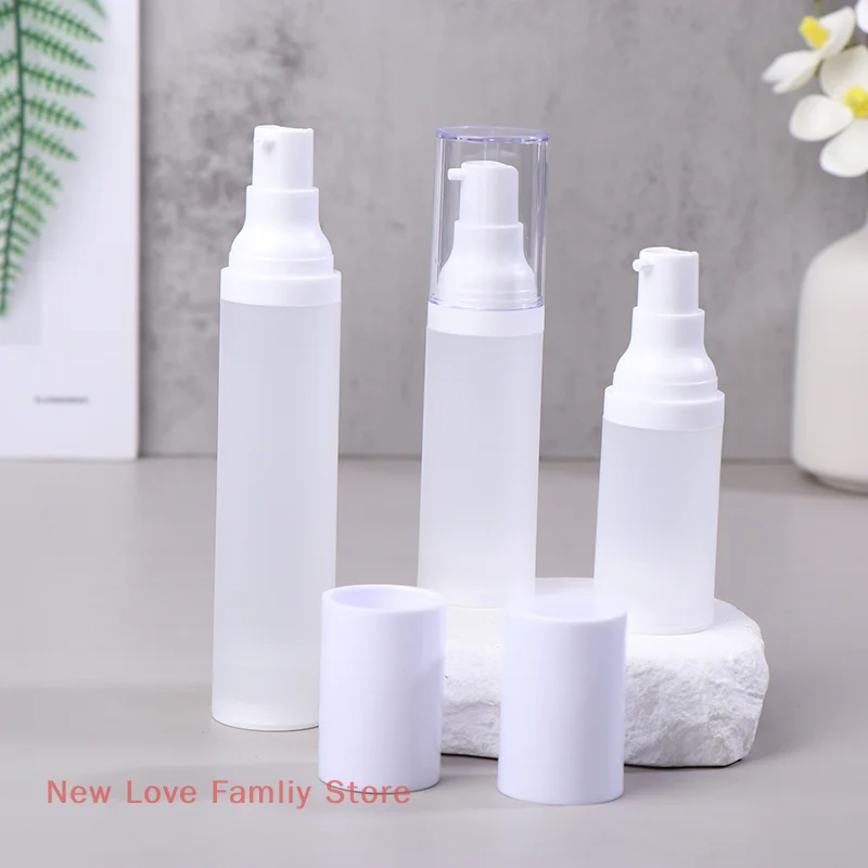 1 Pc 20/30/50ML Portable Vacuum Lotion Refill Bottle Cosmetic Lotion Cream Container Travel Pump Bottle Packaging Tools