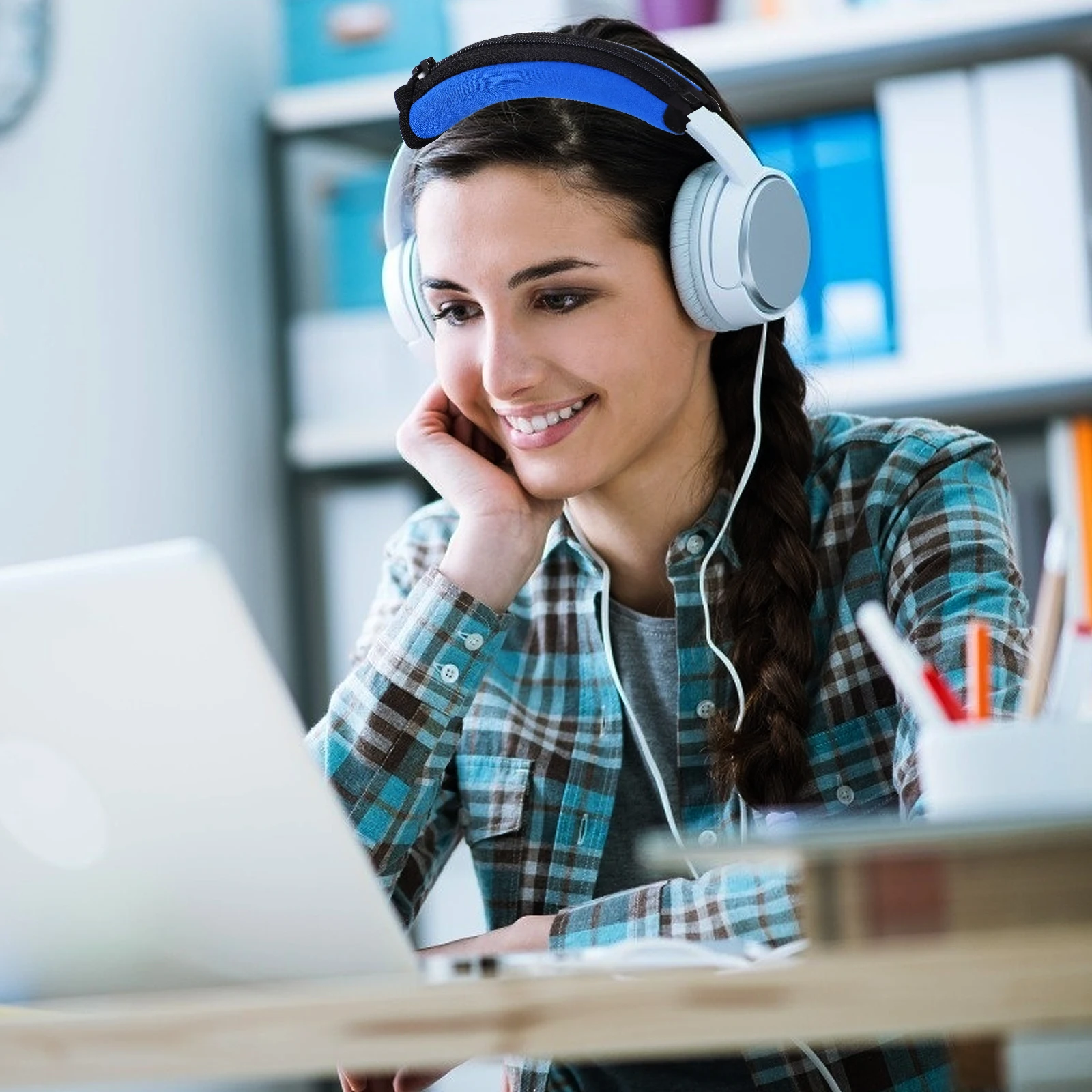 

1Pcs Headset Headband Cover Comfortable Skin-Friendly Replacement Pad for Headphone Wh-1000xm2 1000xm3 Long-Lasting Use