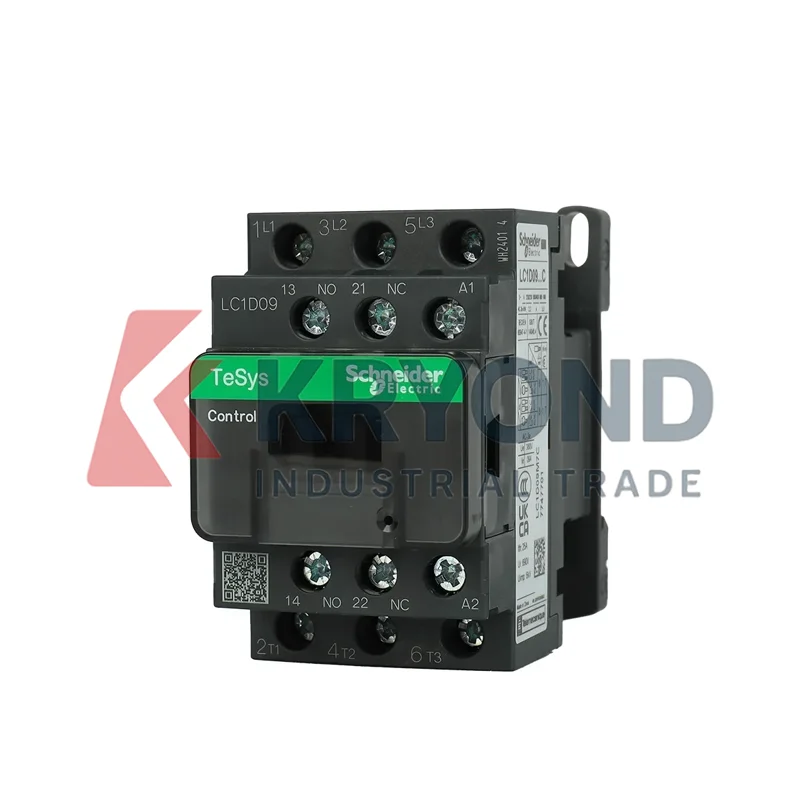 Schneider Three Pole AC Contactor for Motor Control Power Distribution and Automation Systems