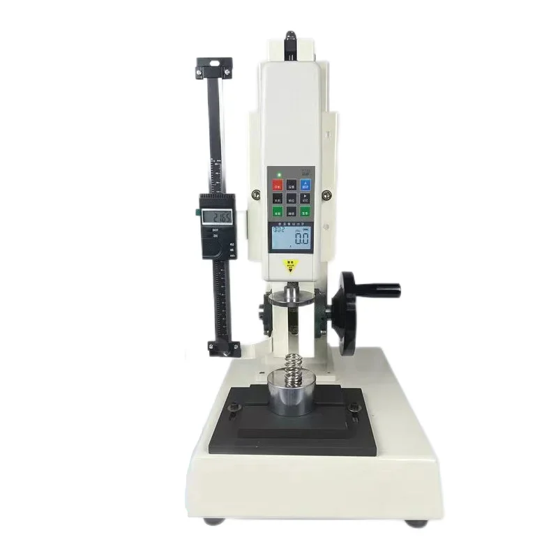 New NanTai HLD digital push-pull force meter, hand cranked spiral frame tensile and pressure testing machine, testing bench 500N