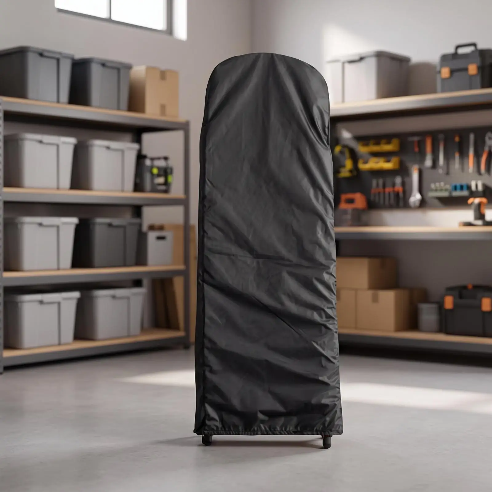 Oxford Cloth Ladder Protective Cover Black Dustproof Waterproof Sleeve for Home Folding Ladder Storage Accessories