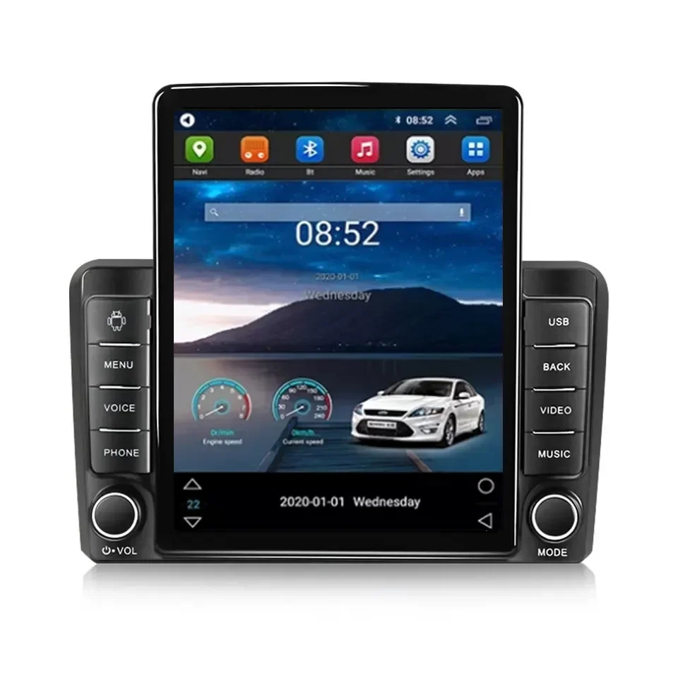 

RELI1 Tesla Android 13 8core IPS DSP Car Video Player for Audi A3 S3 2003- 2013 8+128GB Audio System Radio ADAS DVR GPS BT Stere