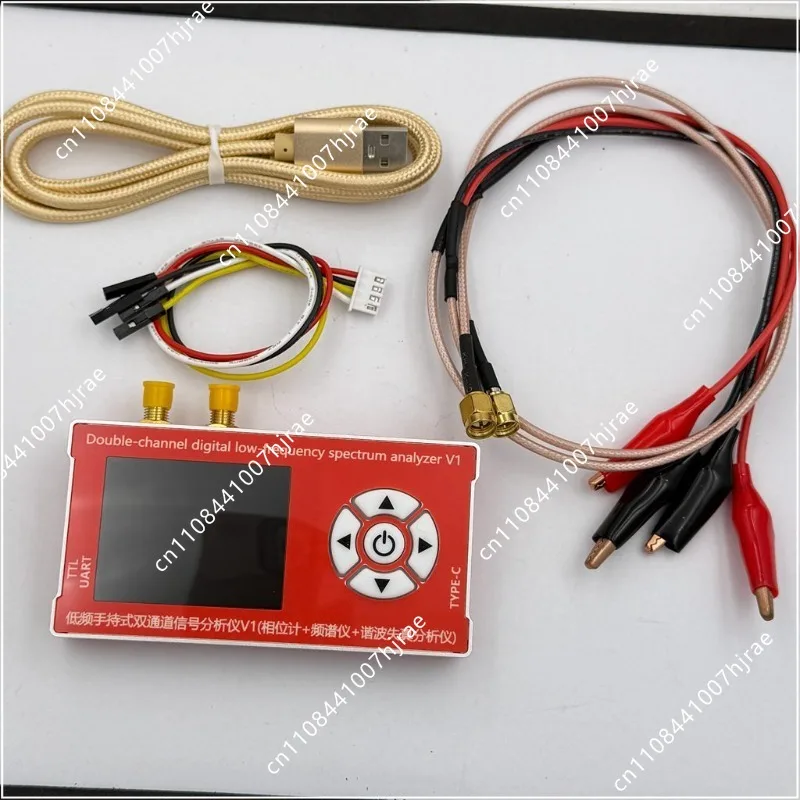 Phase difference measurement 10Hz-800KHz bandwidth, digital phase difference detection module, spectrum, harmonic analysis