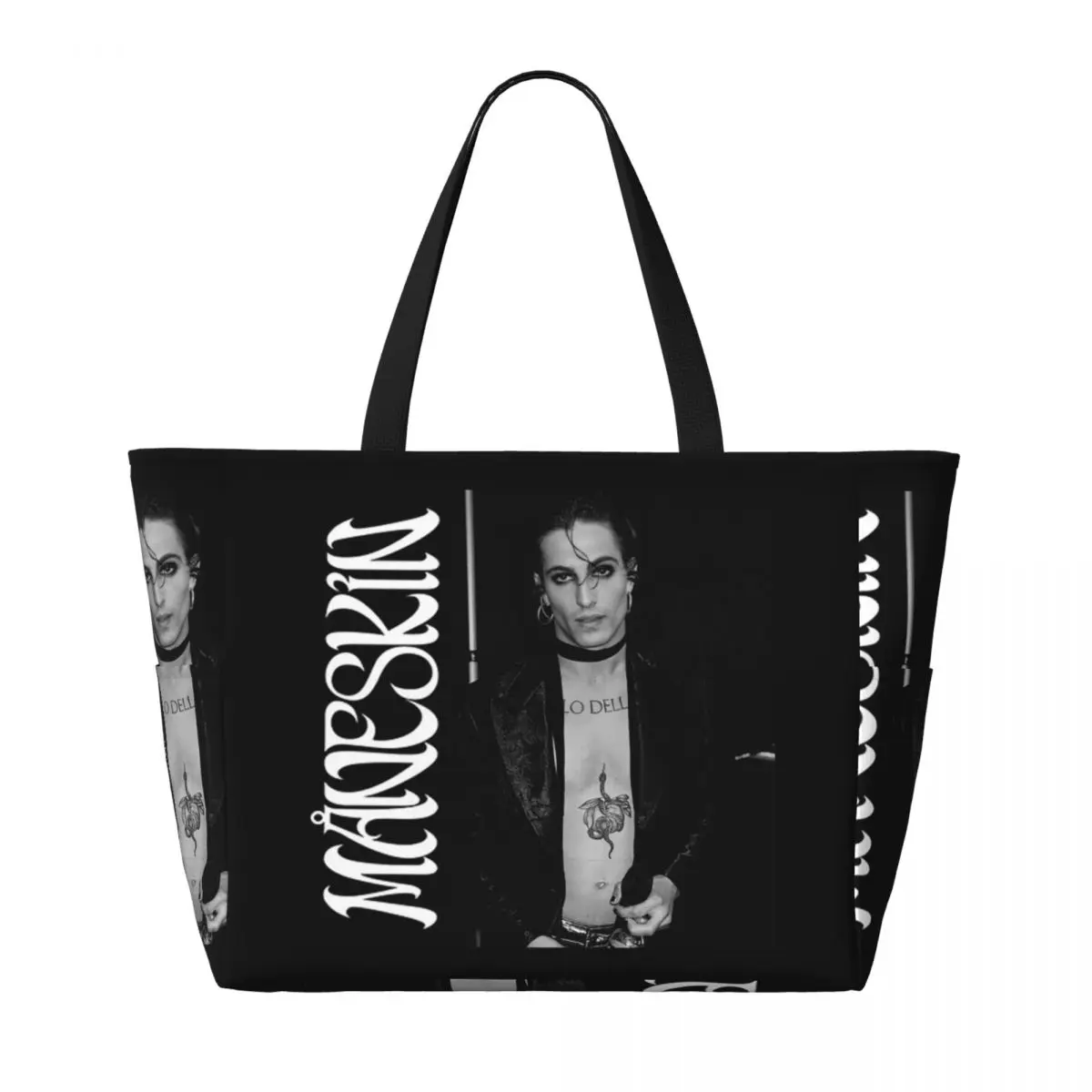 داميانو ديفيد مانيسكين حقيبة حمل على الشاطئ حقيبة رياضية للصالة الرياضية واليوجا واق من المطر حقيبة حمل كبيرة للنساء حقيبة سفر حقيبة لياقة بدنية