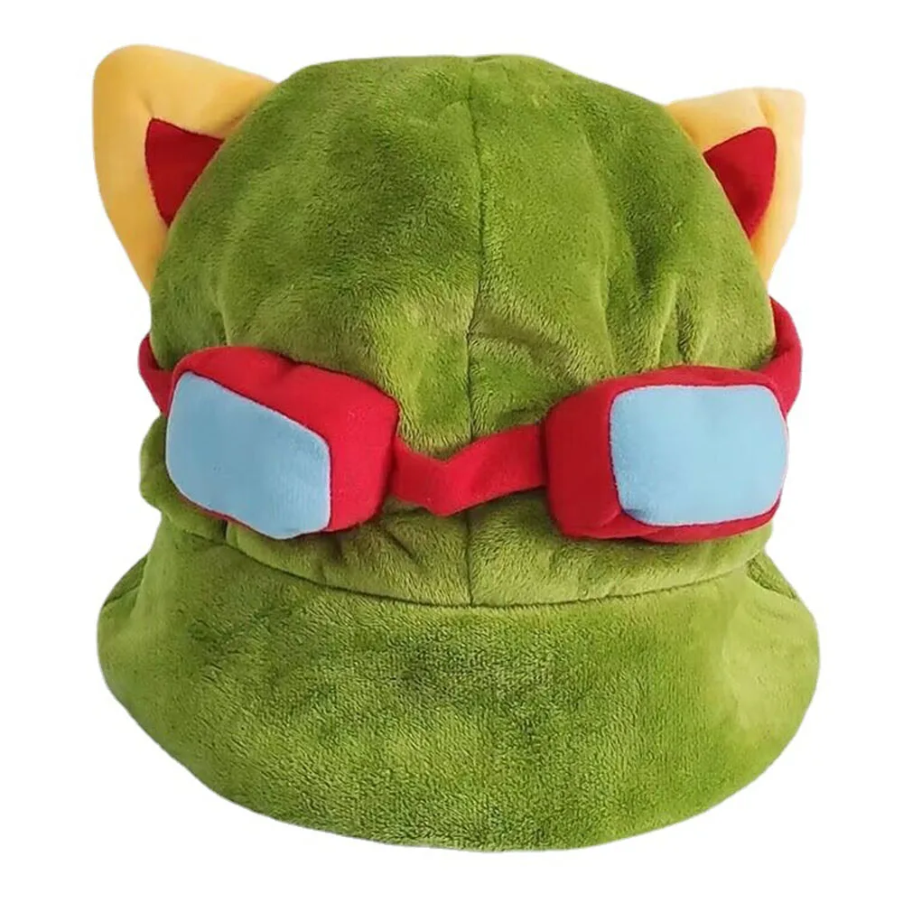 Classic Game Cosplay Swift Scout Teemo Cosplay Hat High Quality Fahion Cap Shooting Accessories Props Kids Birthday Xmas Gift