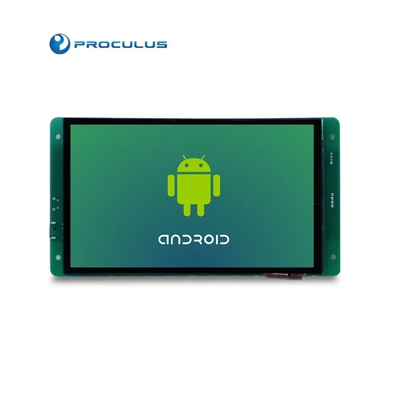 Proculus 1024*600 Android 7 Polegada RK3288 TFT 8GB Emmc 1.8ghz Quad-core A17 ARM 300 Nit 2GB DDR3 Módulos de exibição LCD