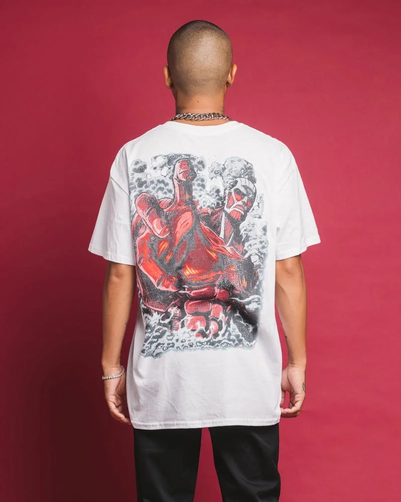 Anime Attack on Titan Levi Ackerman Manga Sketch Print T-shirt Men Vertical Japanese Letter Survey Corps Symbol Cotton Casual