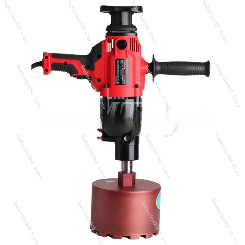 High Quality Water Drilling Machine, Diamond Drilling Tool, Engineering Drilling Machine, 220V, 1600r/min Max, 180mm