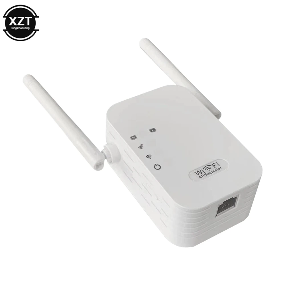 Repetidor sem fio WiFi, extensor de longo alcance, impulsionador de sinal Wi Fi, amplificador de 300Mbps, 2.4G, repetidor, novo