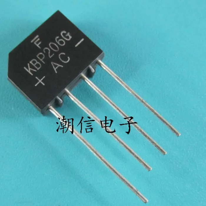 

10pieces KBP206 KBP206G 2A 600V original new in stock