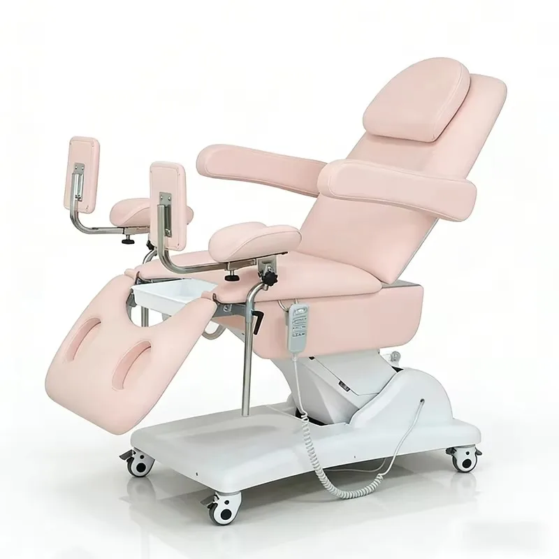 

Modern Medical Equipment Furniture 3 Motors Electric Hospital Obstetric Delivery Bed Gynecological Examination Chair