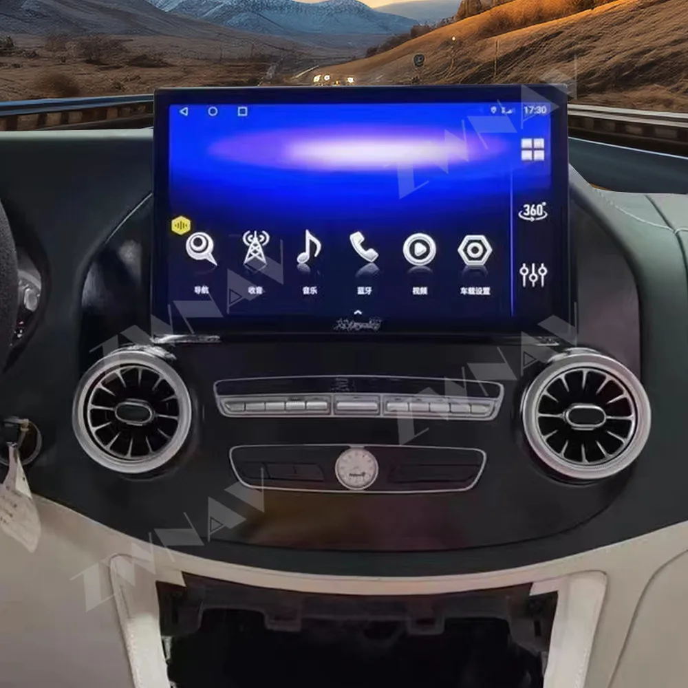 13.3 بوصة لمرسيدس بنز فيتو 116 W447 2016-2022 أندرويد راديو السيارة مشغل وسائط متعددة ستيريو لتحديد المواقع والملاحة Carplay رئيس وحدة #3