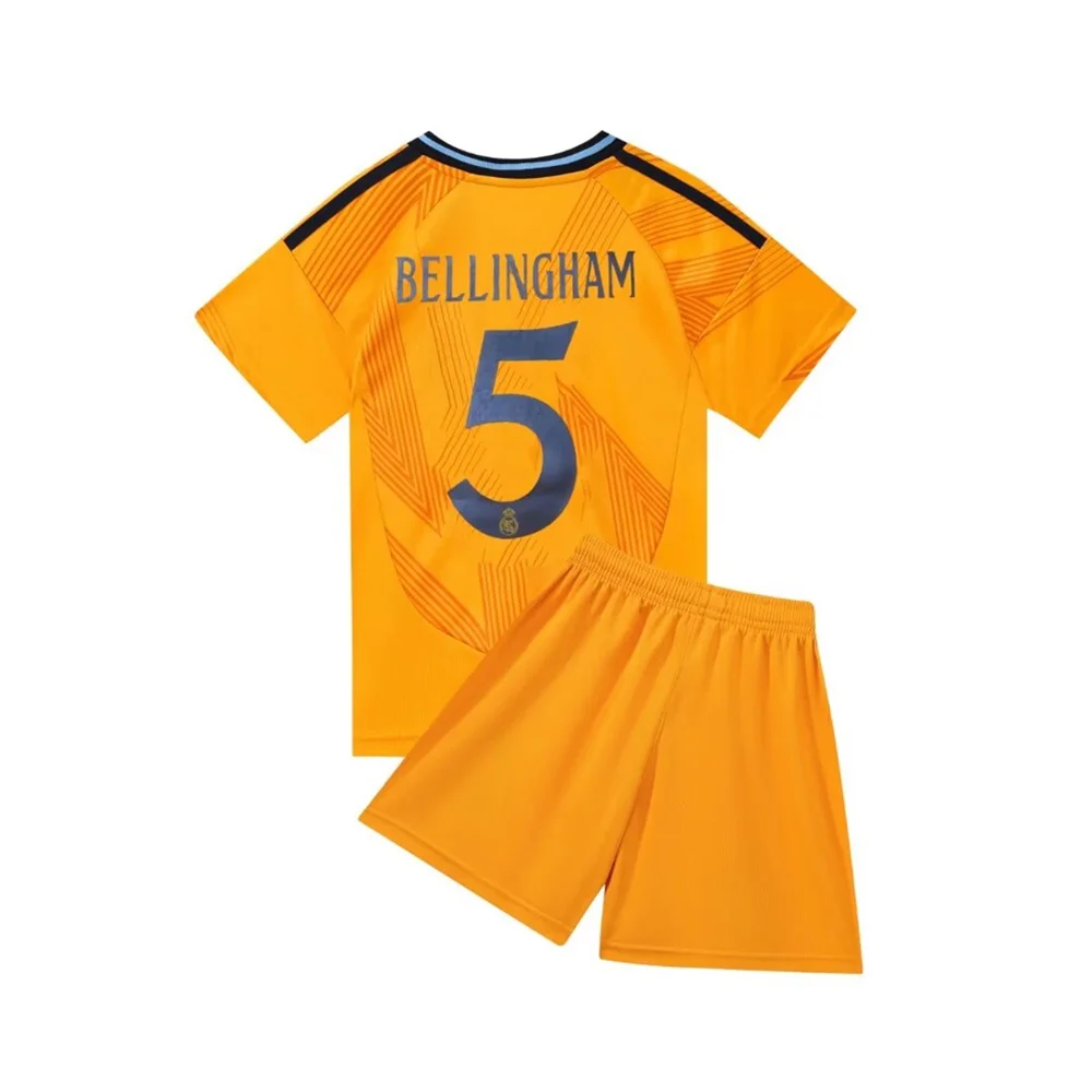 children's  sport set boy girl  BELLINGHAM5  Fans shirt Training wear men and kids games  football kits Leisure Uniforms