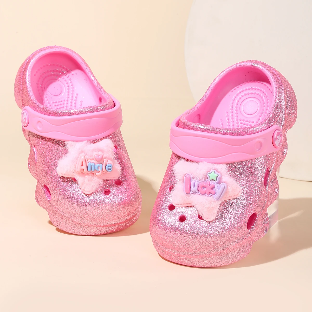 Kids' Glitter Clog, Lightweigh - đánh giá và giá Espadrille Slip On