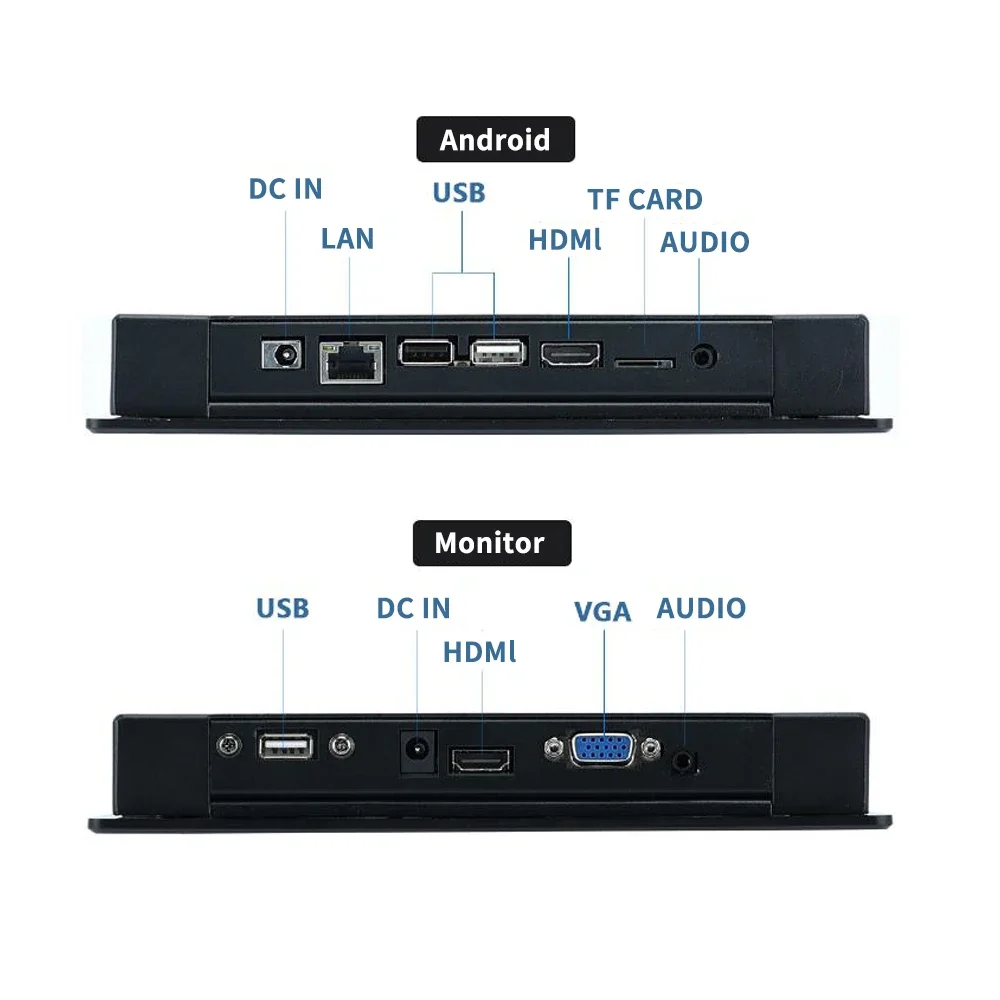 10.1 10.4 12.1 13.3 Inch Industrial All In One Pc Embedded/ Capacitive Touch Industrial Panel Pc