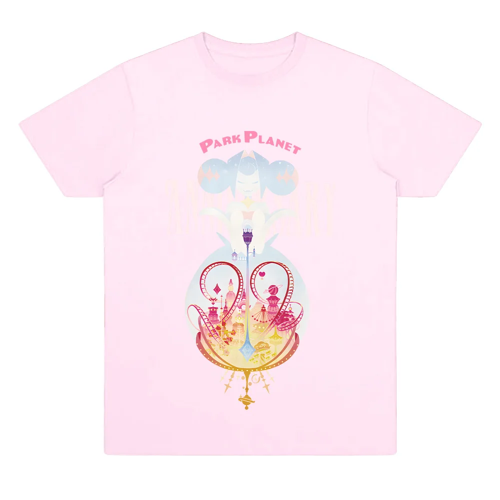 بارك كوكب الذكرى تي شيرت فرسان غينيفير المثيرة النفسي الجرافيك تي شيرت الرجال النساء الراحة ملابس قطنية