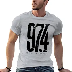 974 Reunion island Black - Damaged T-Shirt hippie clothes tshirts for men