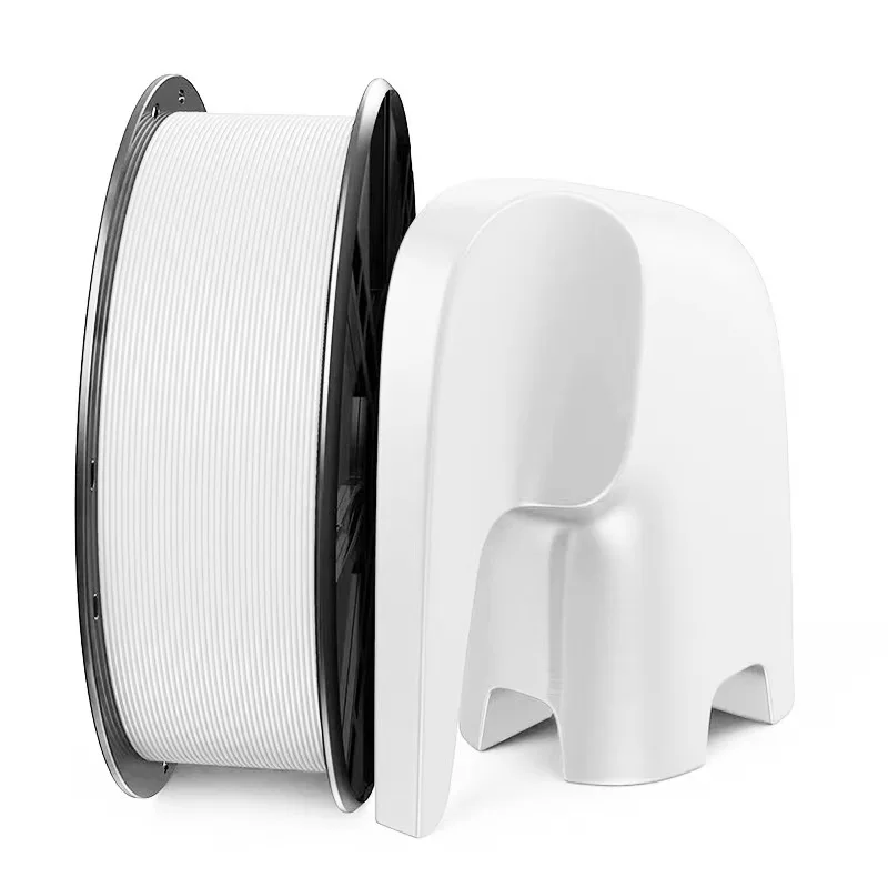 

5kg pla 3D Printer Filament 1.75mm - High Toughness, High Purity, Odorless, No Clogging, No Stringing, 5kg filament Black+White