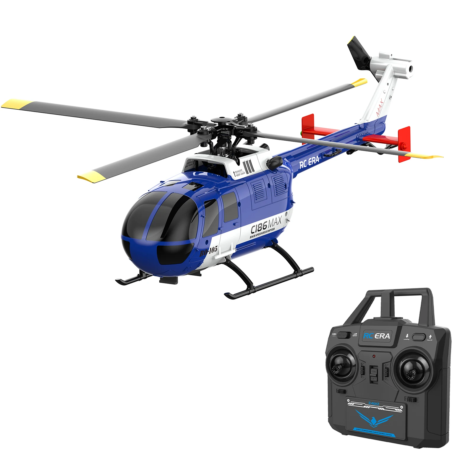 RC ERA C186 MAX BO105 オプティカル フロー ポジショニング 4CH RC