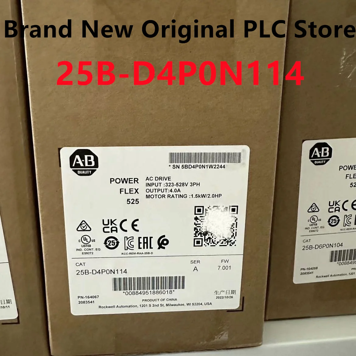 

25B-D4P0N114，25B-D6P0N104 ，Brand new original in stock