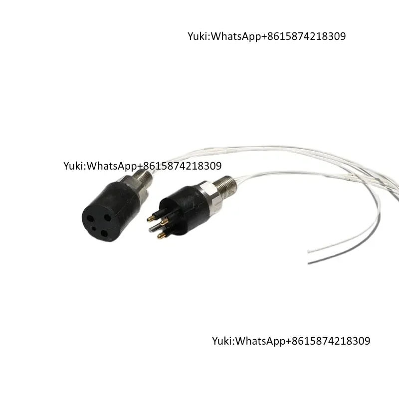 High-Current 3-Pin Male Connector for Deep Sea