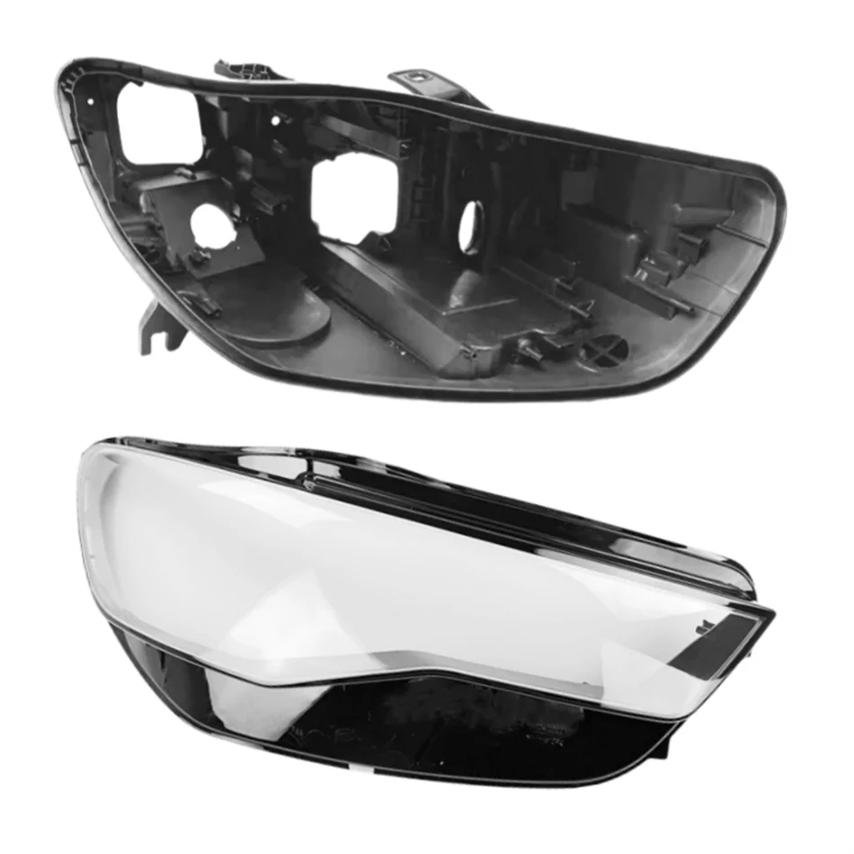 

For Audi A6 A6L C7 2016 2017 2018 Car Internal Spare Parts Headlight Lights Glass Car Head Light Holder
