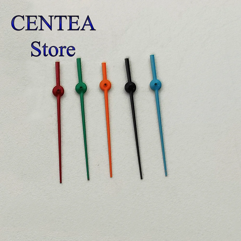 Reloj de pistola de plata RICHUS, accesorio de varios estilos y colores, se adapta a las manos NH35 NH36 ETA 2836 2824 DG 2813 3804 Miyota 8215 8205 821A, movimiento