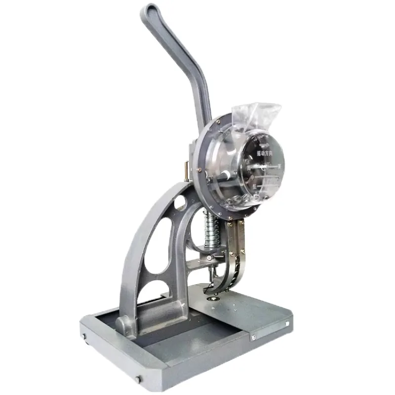 Factory Straight Semi-Automatic Punching Grommet Machine