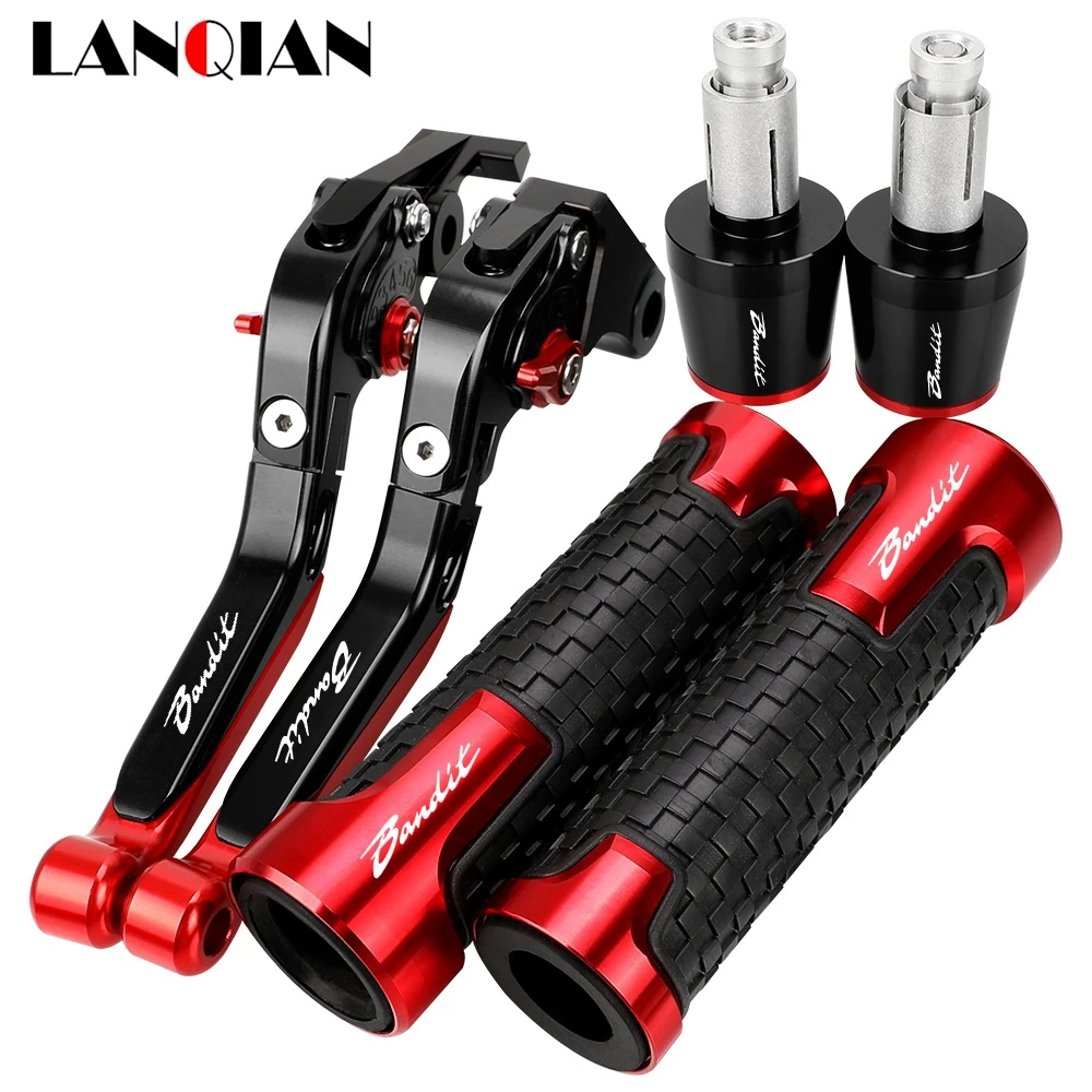 

For SUZUKI GSF 1250 GSF1250 BANDIT 2007-2015 Motorcycle Accessories Handgrip Extendable Brake Clutch Levers Handlebar Grips Ends