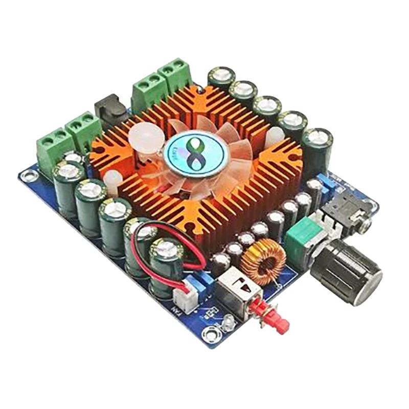 TDA7850 Digital Power Amplifier Board DC12-16V Four-Channel 4X50W High-Power Car HIFI Audio Power Amplifier Board