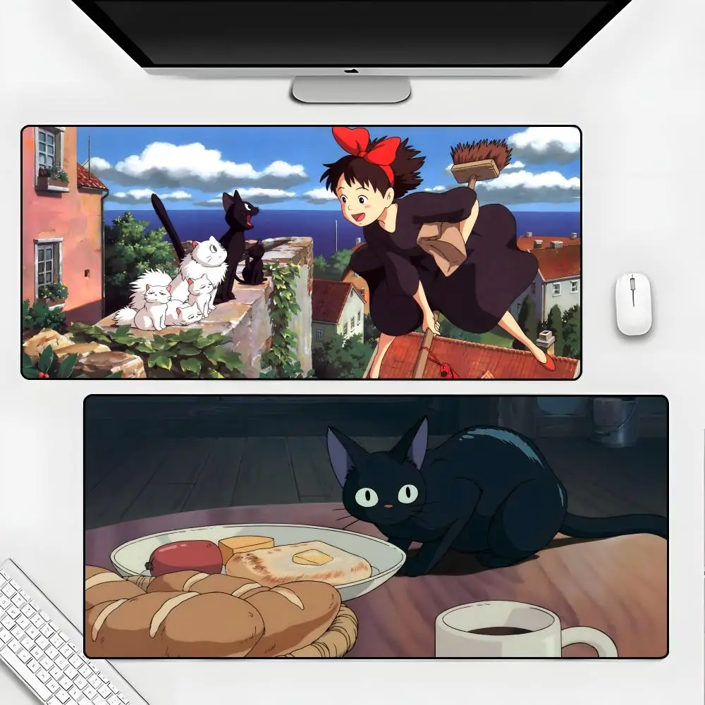 Kikis D-Delivery S-ServiceS Mouse Pad Rubber Mat Laptop Xxl Mousepad Notebook Gamer Computer Table Gaming Accessories