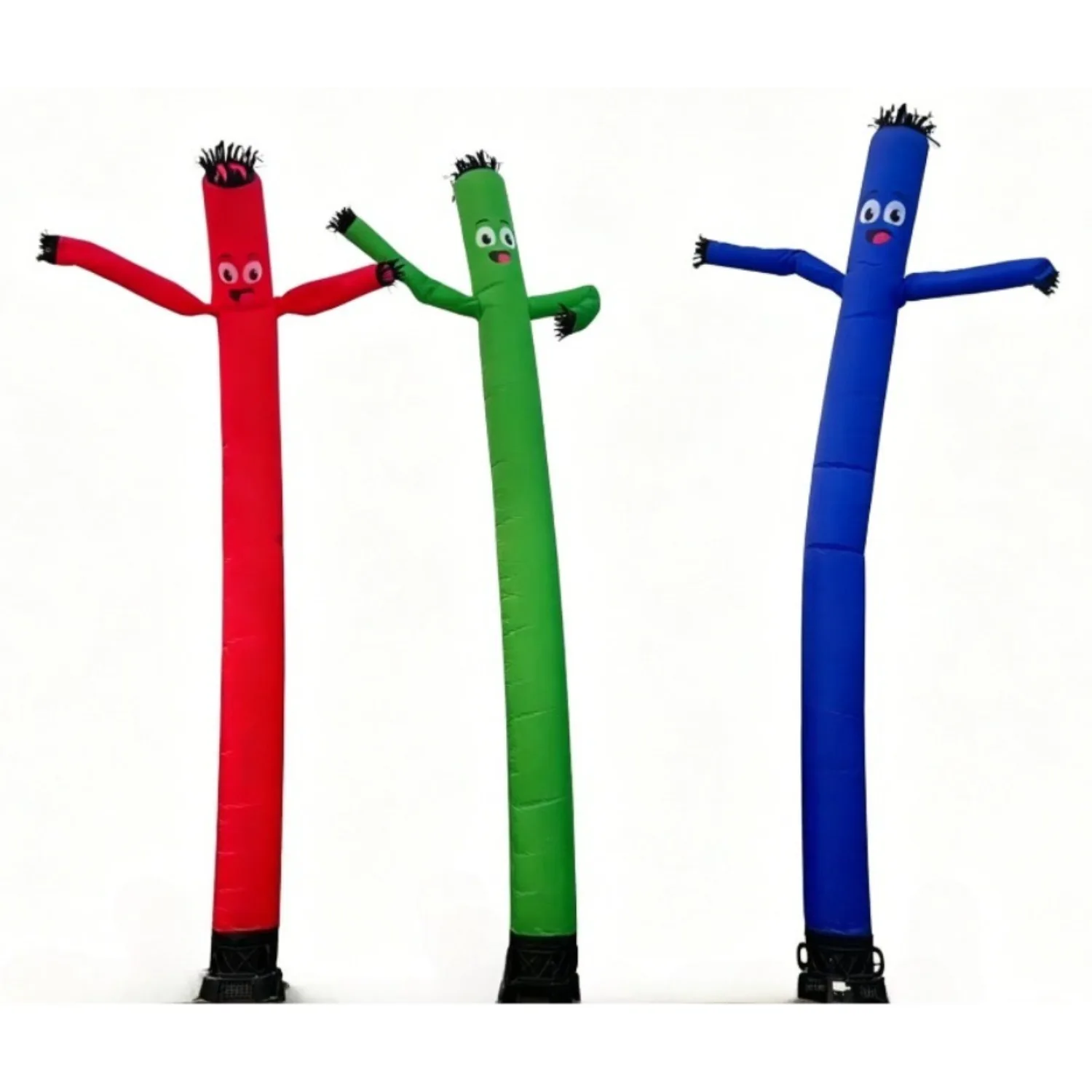 Crazy Waving Inflatable Tube Man - 4 Colors (Red/Yellow/Blue/Green), Suitable for Commercial Advertising and Party Events