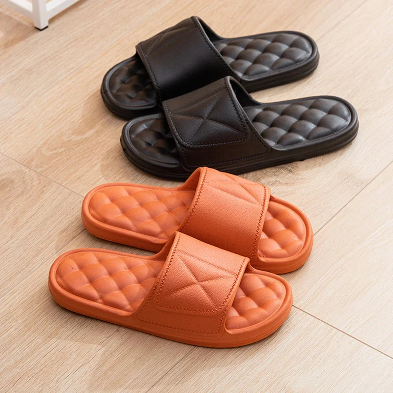 

Maogu Summer Bathroom Slipper Couple Indoor Sandals Fashion Home Slippers Non-slip Floor Unisex Slippers Women Men Shoes Casual