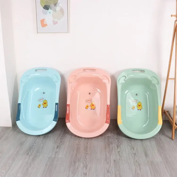 Bath Tub Newborn Bath Products Children Bath Tub  Large Thickened Can Sit and Lie